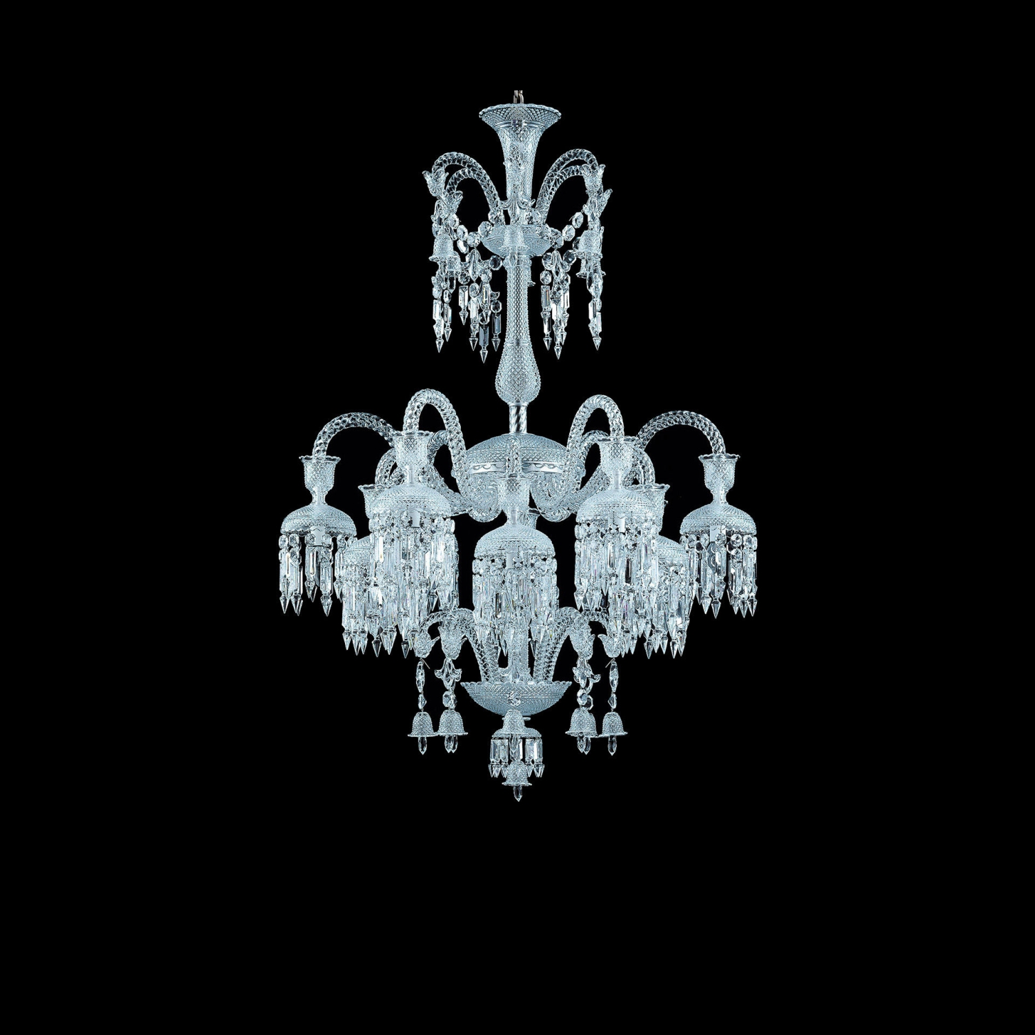 Chandelier 12l Baccarat Solstice 2606715 Chandelier 12 Lights Baccarat