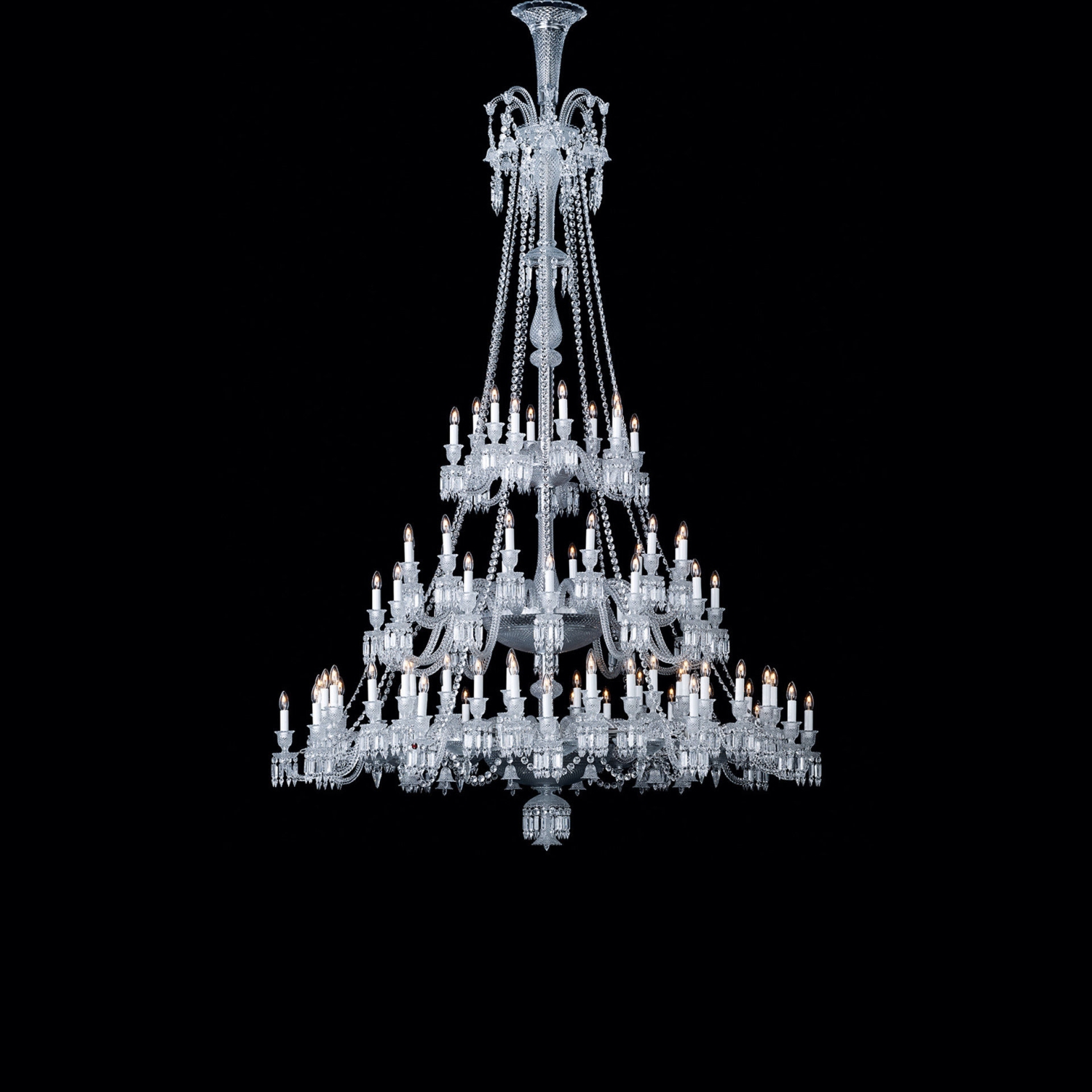 Chandelier Clear 84l Baccarat Zenith 2807092 Chandelier Clear 84 Lights Baccarat