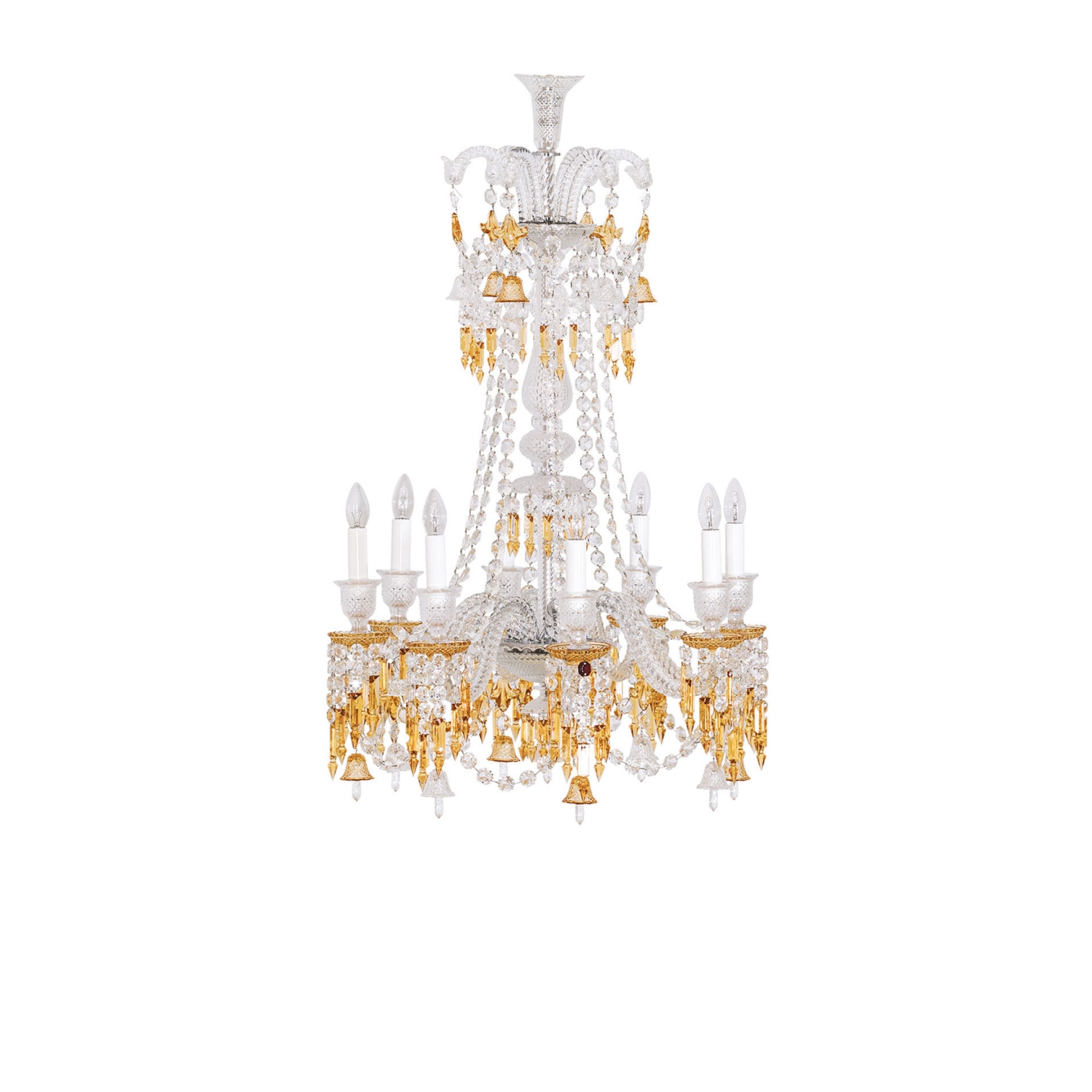 Chandelier 8l Baccarat Zenith Charleston 2809408 Chandelier 8 Lights Long Baccarat