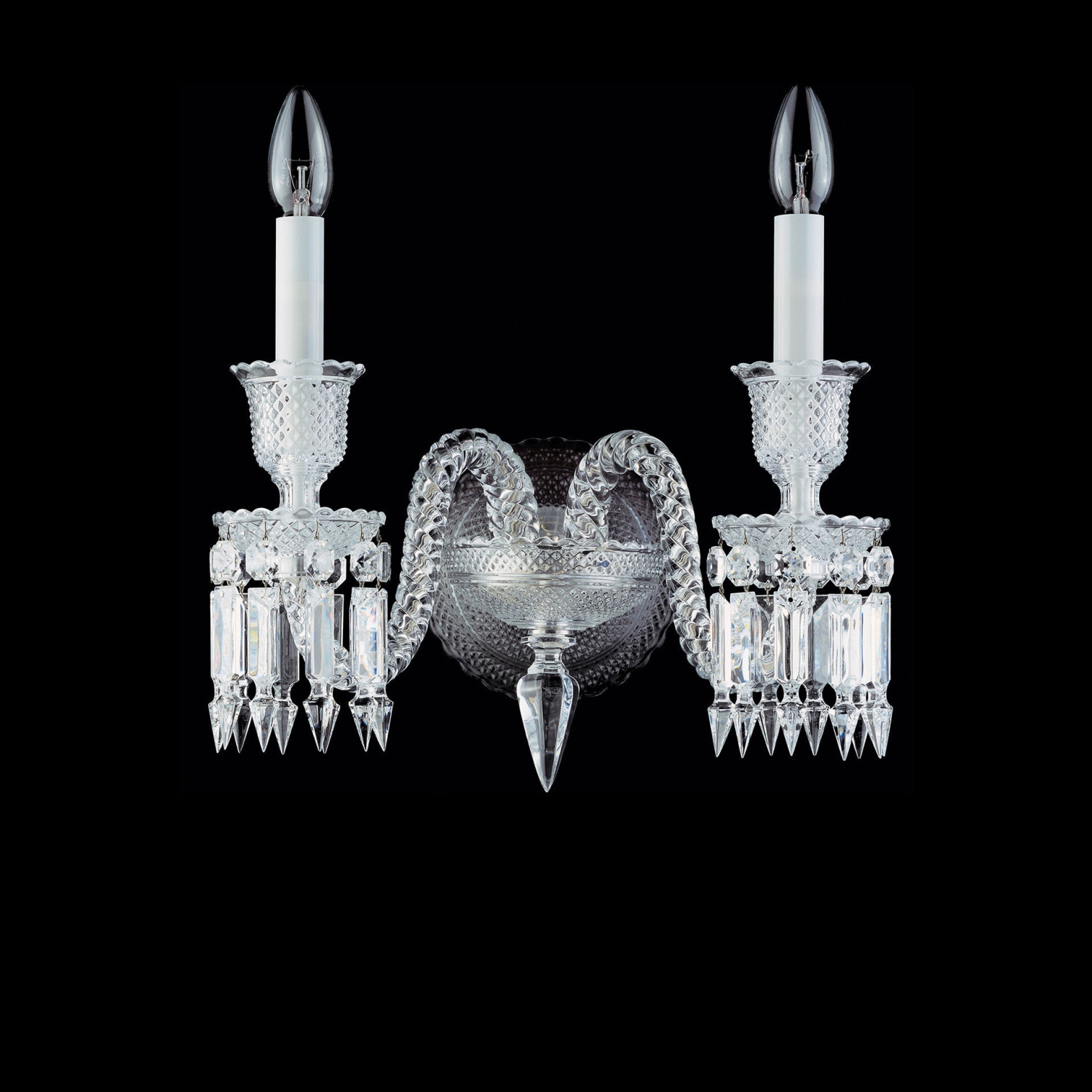 Wall Sconce Clear Baccarat Zenith 2807742 Wall Sconce Clear 2l Baccarat