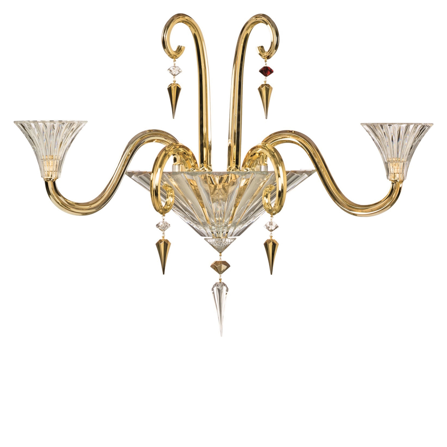 Wall Sconce Gold Baccarat Mille Nuits 2609501 Wall Sconce Gold 2l Baccarat