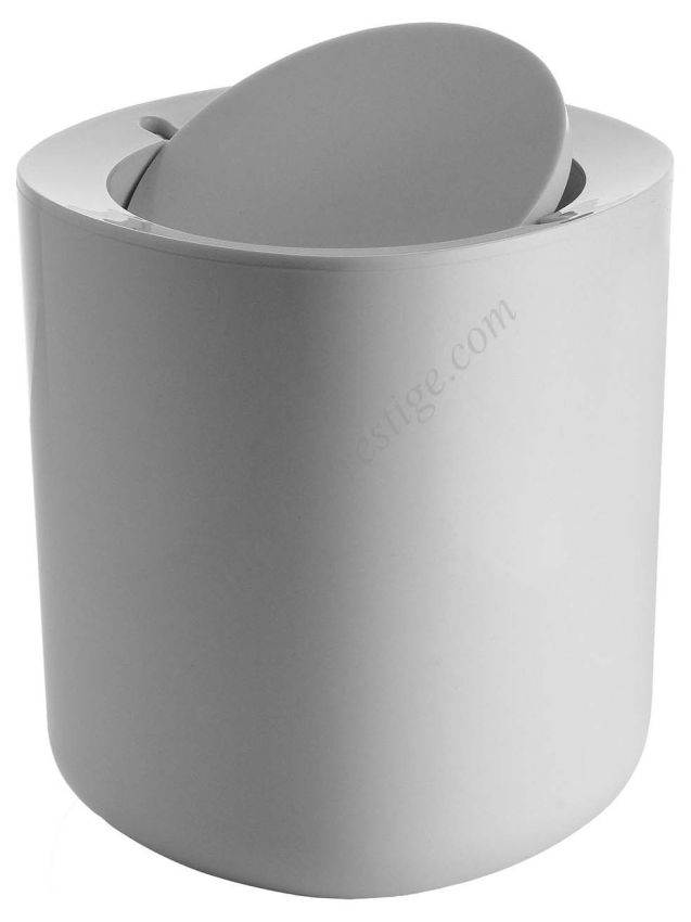 Basket Alessi Birillo Pl10 W Bathroom Waste Bin In Pmma White Alessi