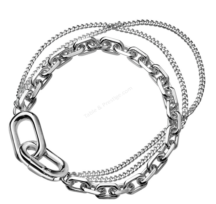 3 Rows Bracelet L 8 Les Enchainés Christofle Women S Jewelry 3 Rows Bracelet L 8 Christofle