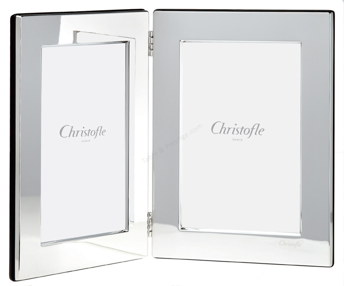 Double Photo Frame L X W 3 7 8 5 Fidélio Christofle Double Photo Frame L X W 3 7 8 5