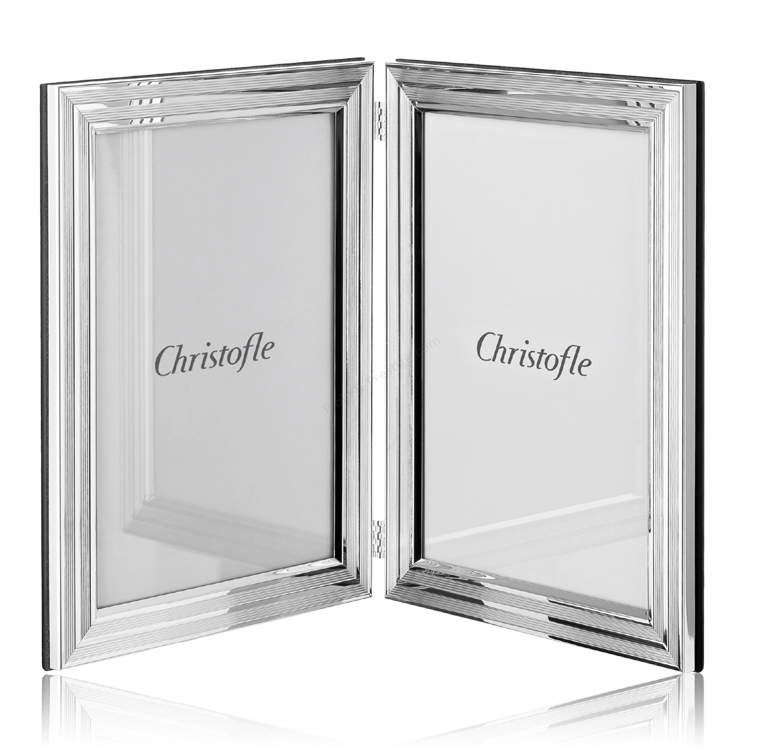 Double Photo Frame L X W 3 7 8 5 Filets Christofle Double Photo Frame L X W 3 7 8 5
