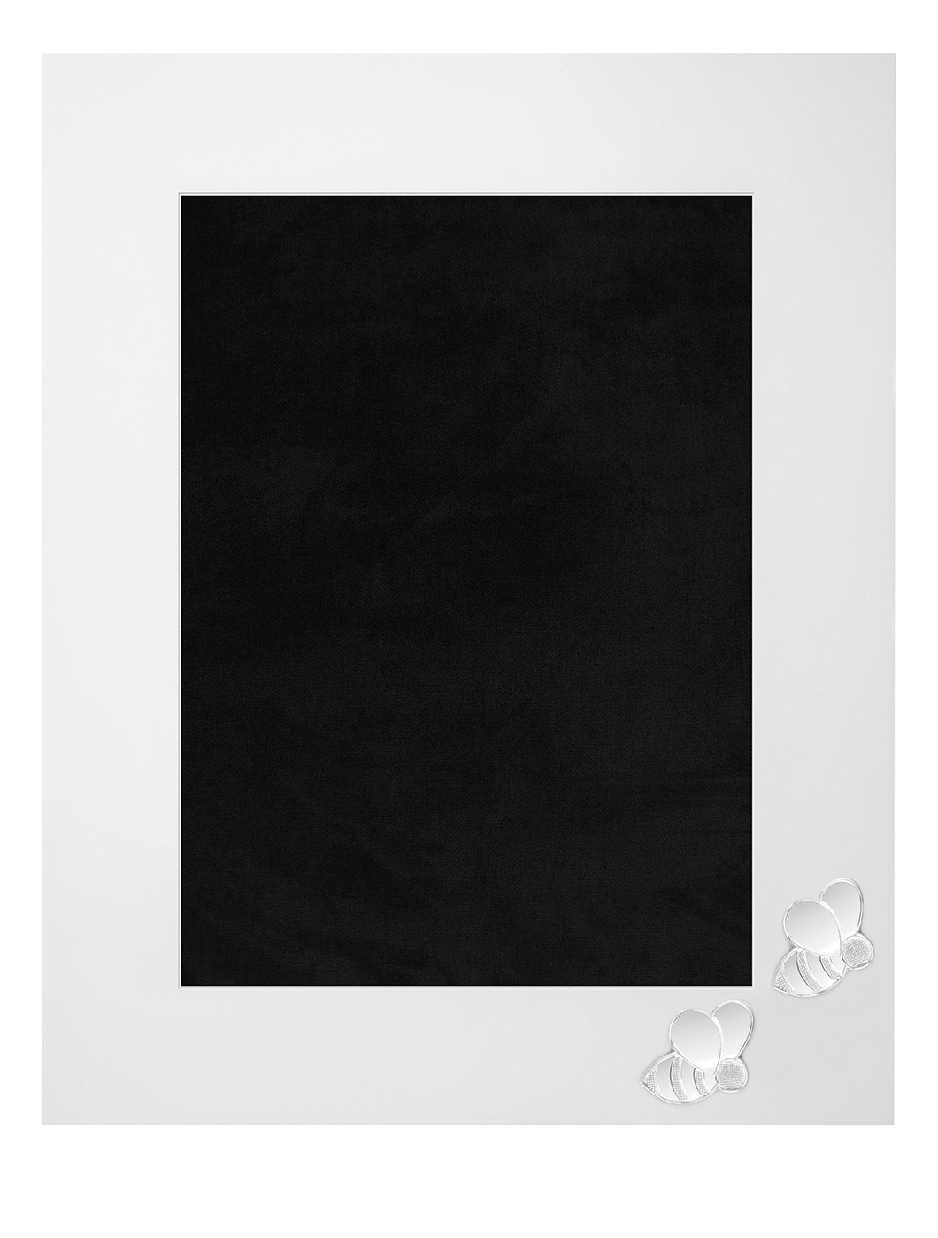 Picture Frame Christofle Beebee 04256956 9 X 7 Wood And Silver Plated Frame In