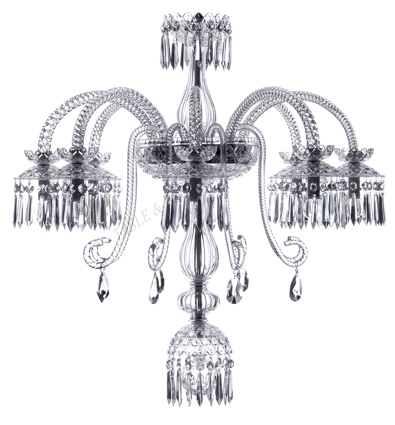 Chandelier Saint Louis Renversant 79203100 Clear 8 Light Chandelier Saint Louis