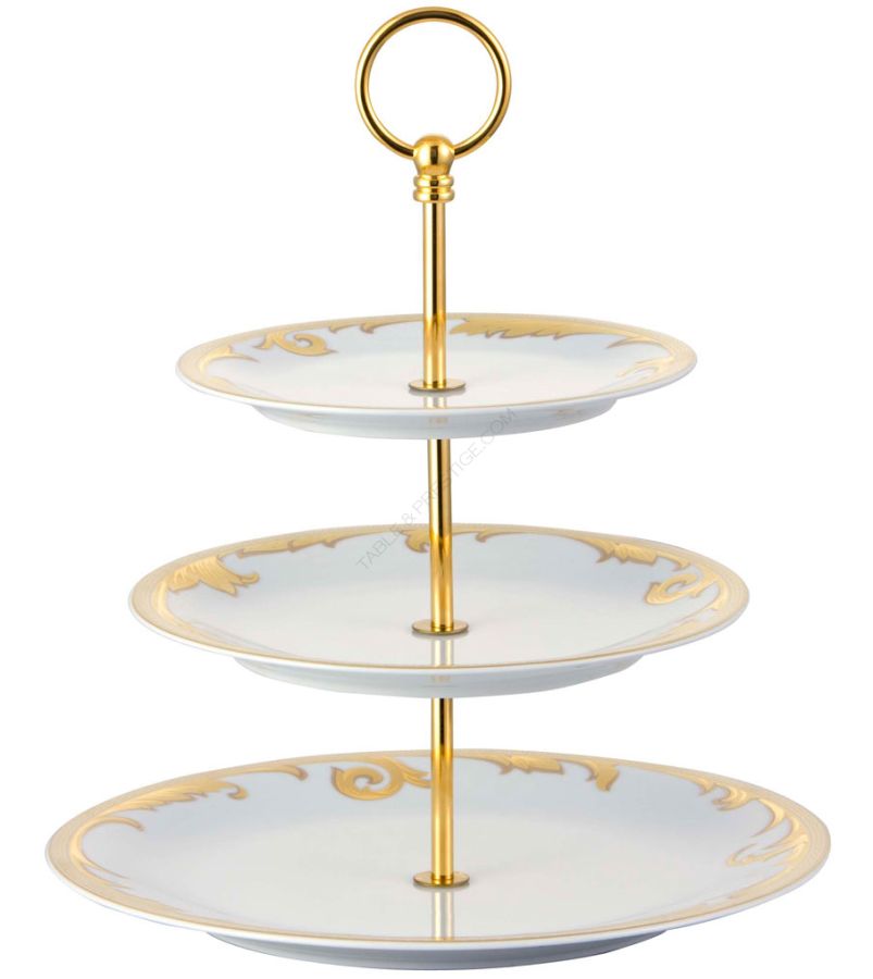 Ikarus arabesque gold etagere 3 tier arabesque gold Rosenthal shop ... Ikarus arabesque gold etagere 3 tier arabesque gold Rosenthal shop ...