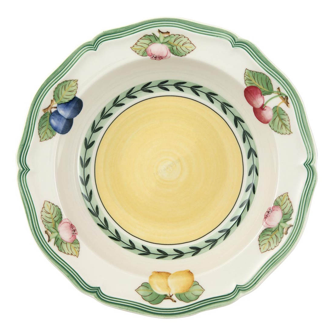 Plate Villeroy Et Boch French Garden Fleurence Salad Dish 10 2281 2755 6 X Deep Plate 20cm Blue Yellow Green Red Rosé Villeroy