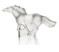 Kazak horse sculpture clear - Lalique
