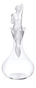 Aphrodite vintage decanter in vintage 2017, clear crystal - Lalique