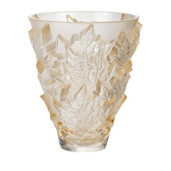Champs-élysées small vase crystal gold luster - Lalique