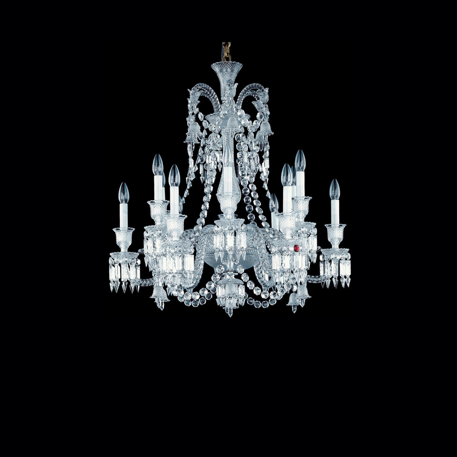 Chandelier Clear 12 Lights Short Baccarat Chandelier Clear 12 Lights Short Baccarat