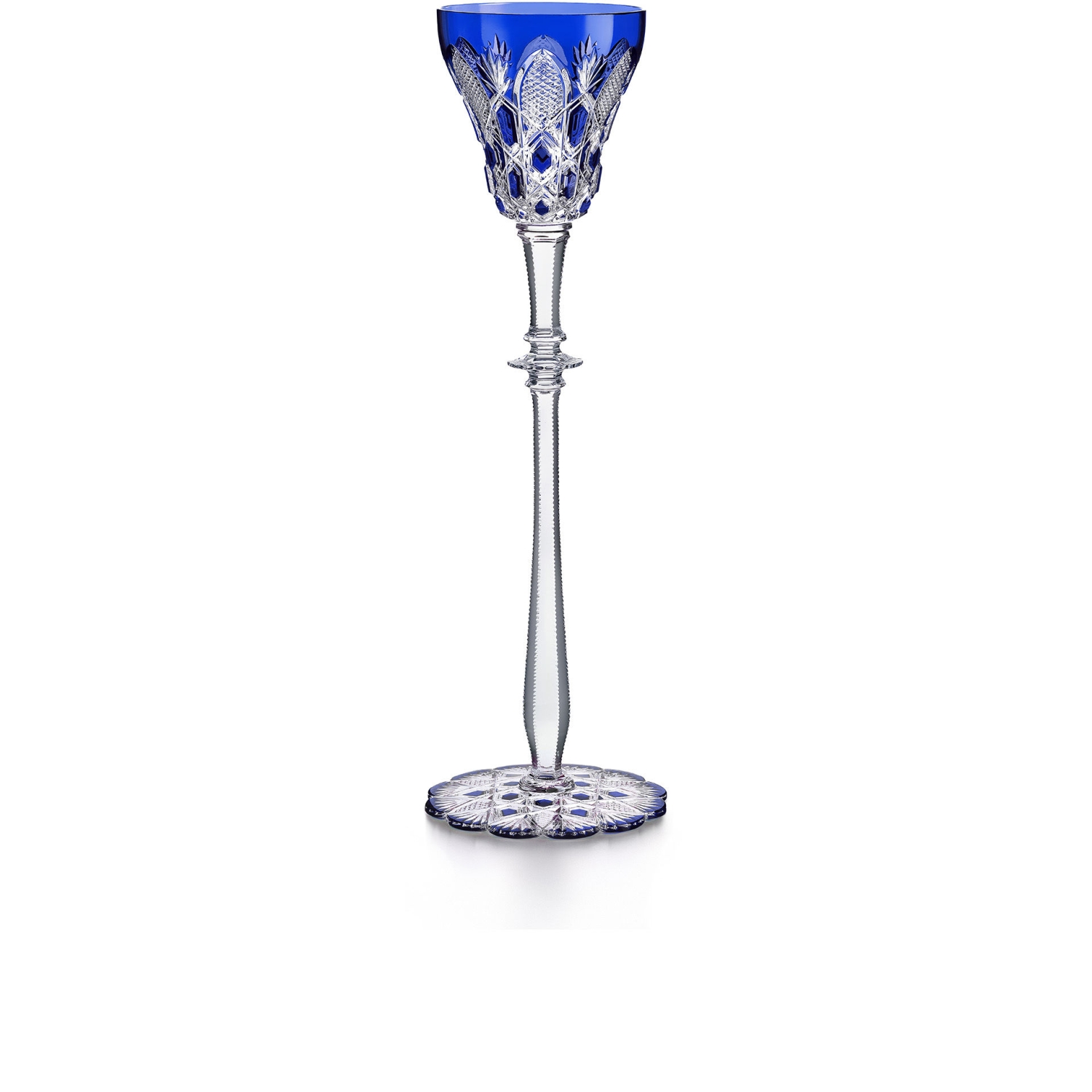 glass Baccarat tsar glass blue 1499142