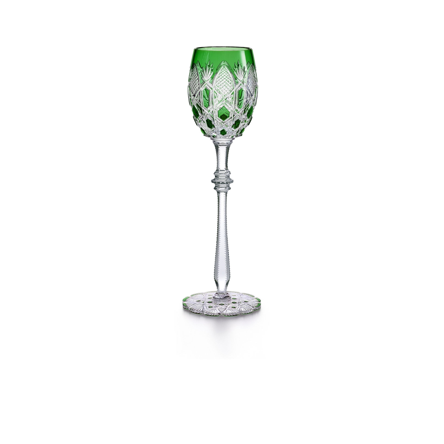 Glass Baccarat Tsar Glass Green 1499156
