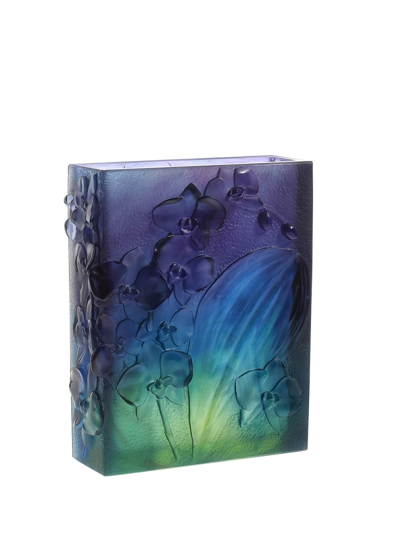 Orchid vase - Daum