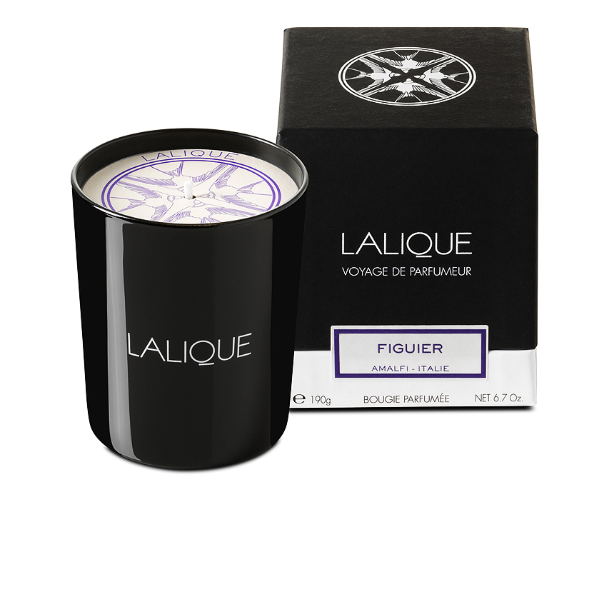 Fig tree, amalfi - italy, scented candle in 6. 5 oz. (190 g) - Lalique