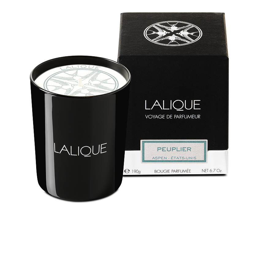 Poplar, aspen - united states, scented candle in 6. 5 oz. (190 g) - Lalique