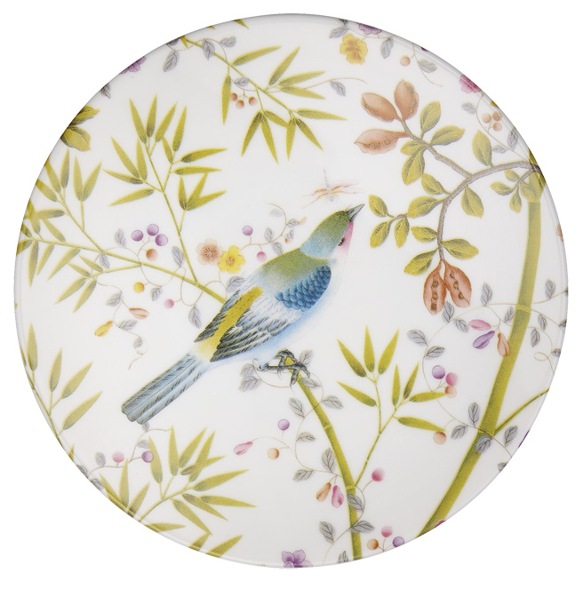 Bread and butter plate white background - Raynaud