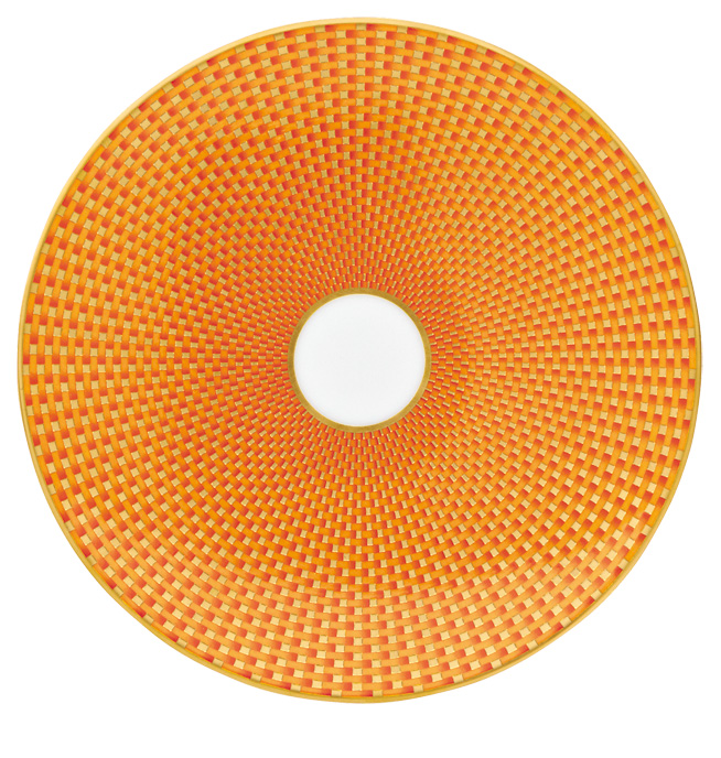 Bread and butter plate orange - Raynaud