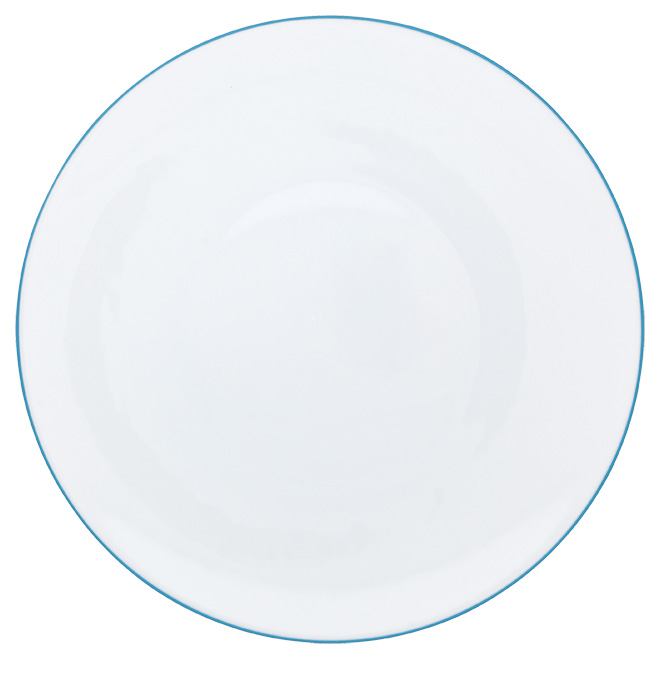 American dinner plate turquoise - Raynaud