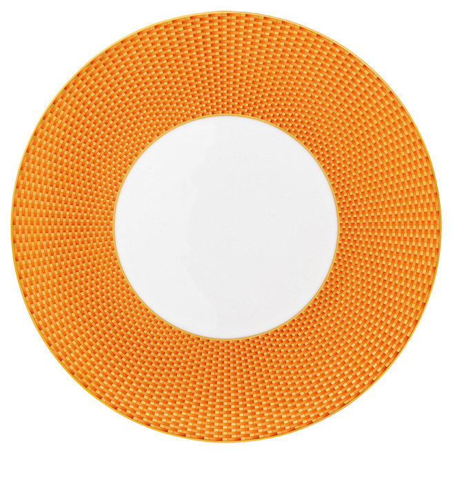 American dinner plate orange - Raynaud