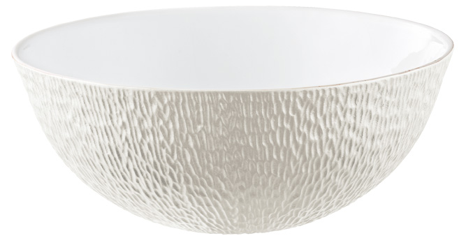 Salad bowl calabash pearl - Raynaud