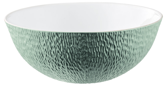 Salad bowl calabash turquoise - Raynaud