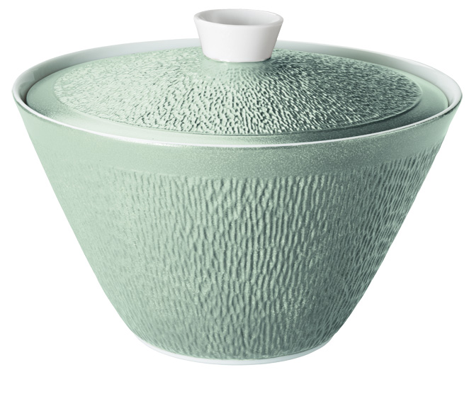 Soup tureen turquoise - Raynaud