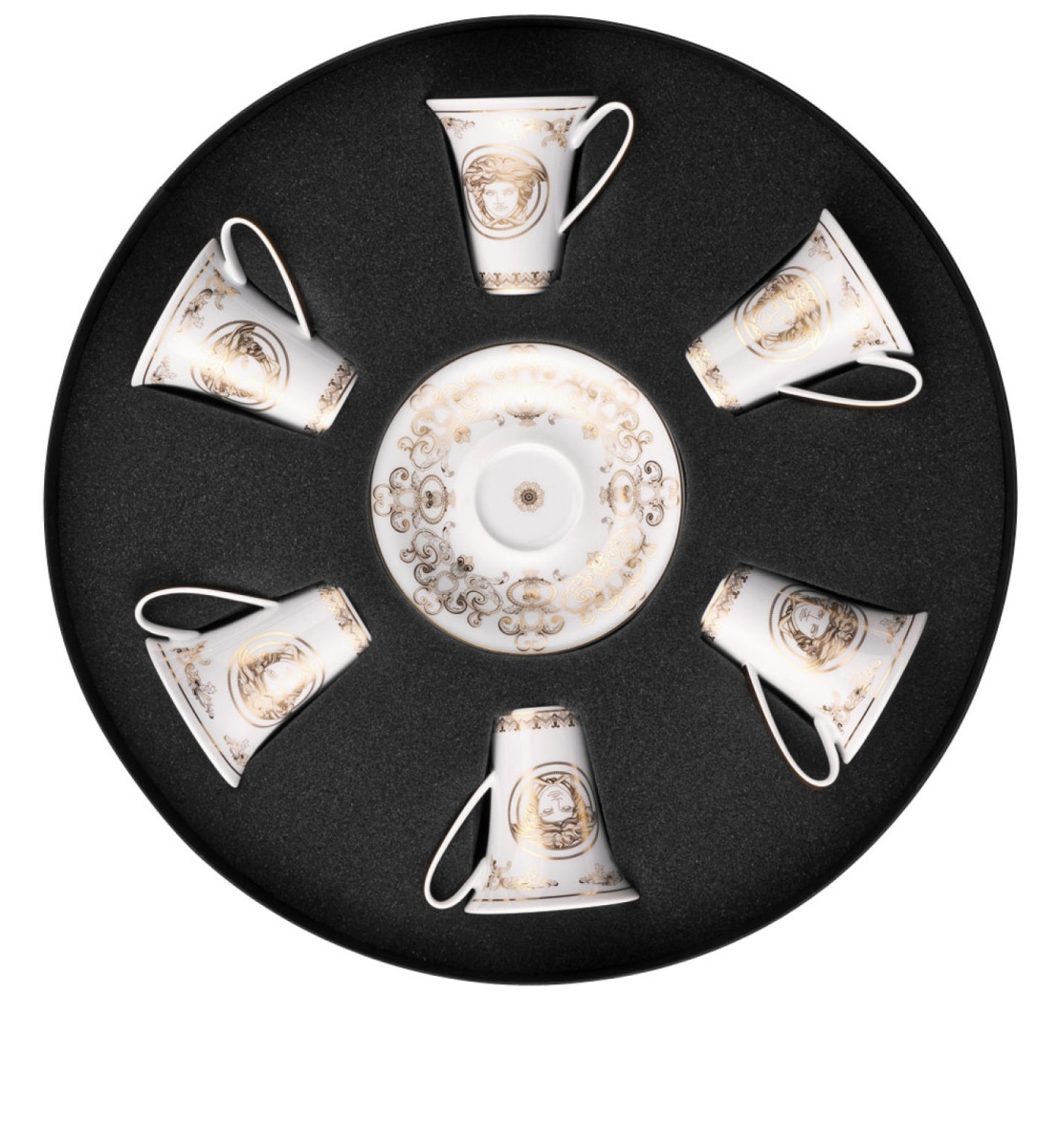 Set with 6 espresso cup and saucer in porcelain - Rosenthal