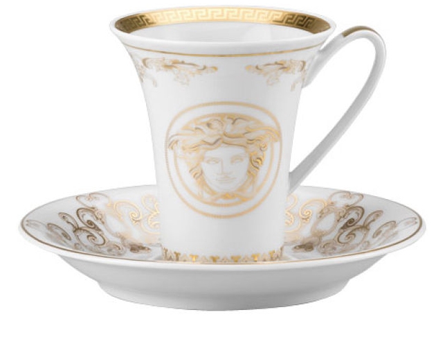 Cup &amp saucer 2 tall in porcelain - Rosenthal