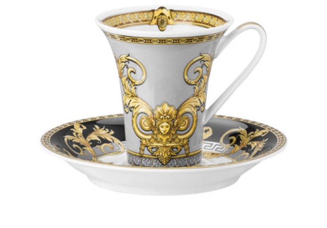 Cup &amp saucer 2 tall in porcelain - Rosenthal