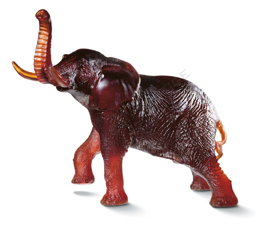 Amber elephant j.f leroy - Daum