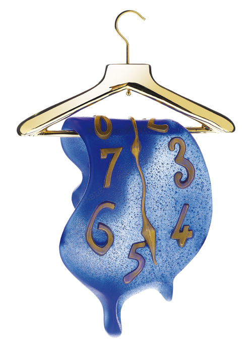Les montres molles blue - Daum
