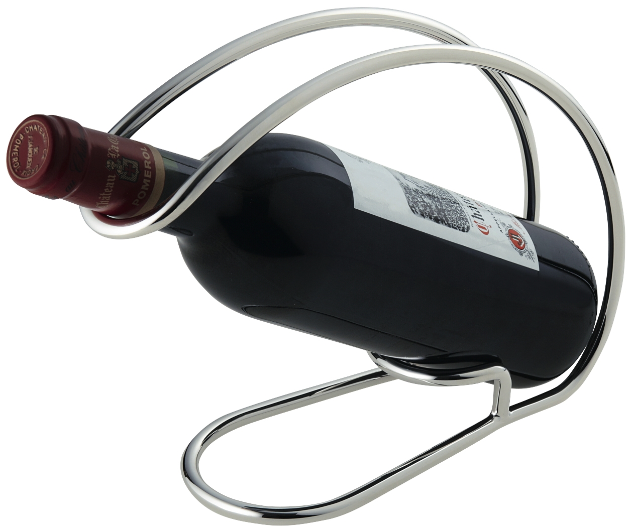 Bottle holder in silver plated - Ercuis