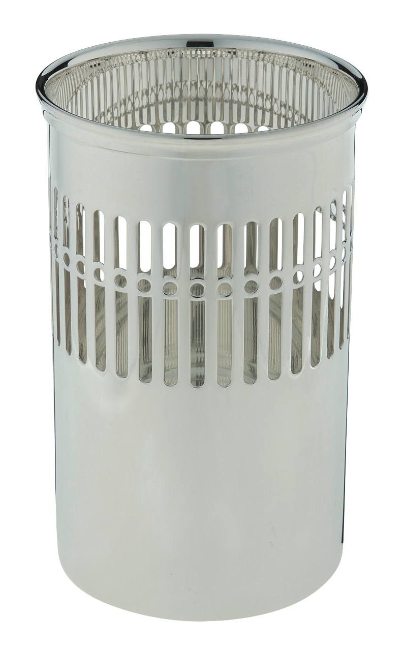 Mineral water bottle holder (1. 5 l. ) in silver plated - Ercuis