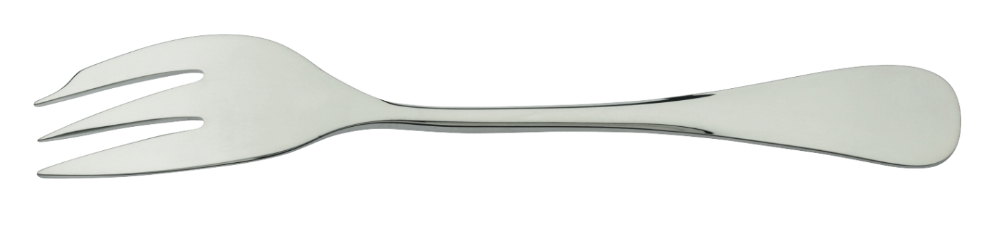 Pastry fork in silver plated - Ercuis