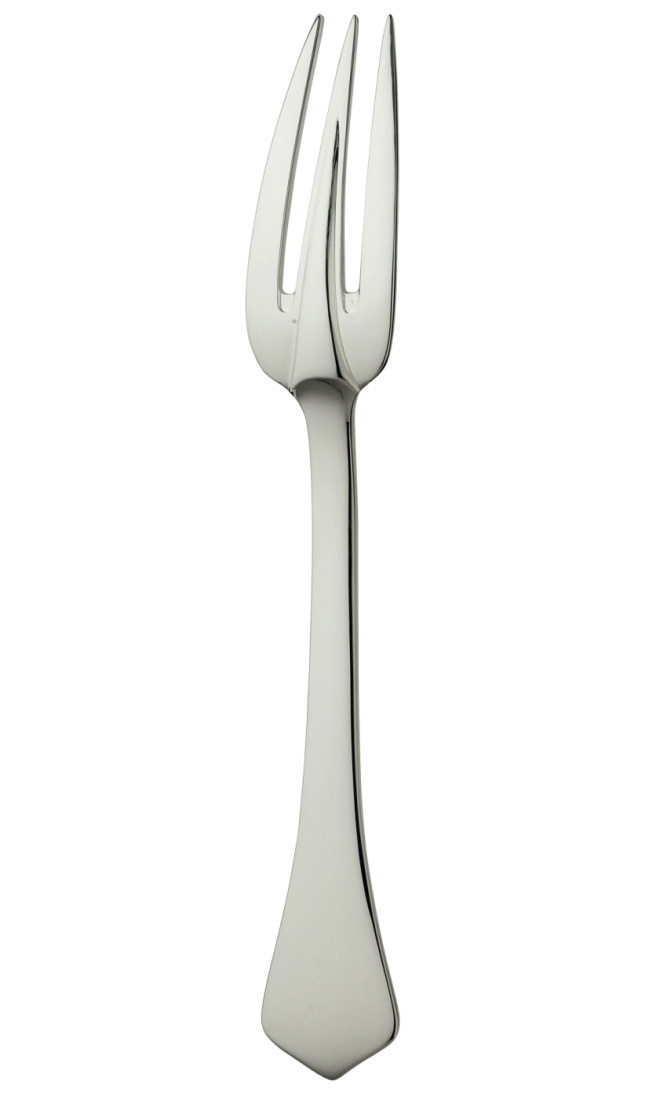 Pastry fork in silver plated - Ercuis