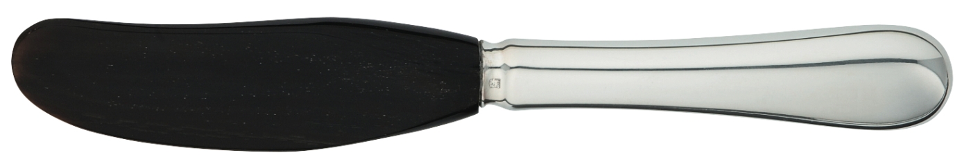 Horn caviar spreader in a case in silver plated - Ercuis