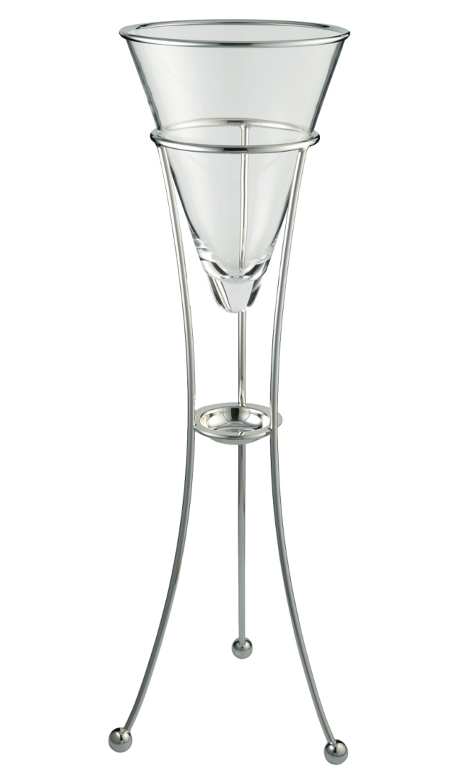 champagne cooler with stand