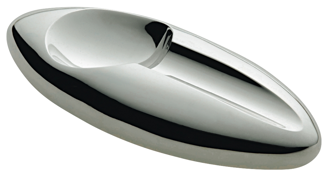 Cigar ashtray in gift box in silver plated - Ercuis
