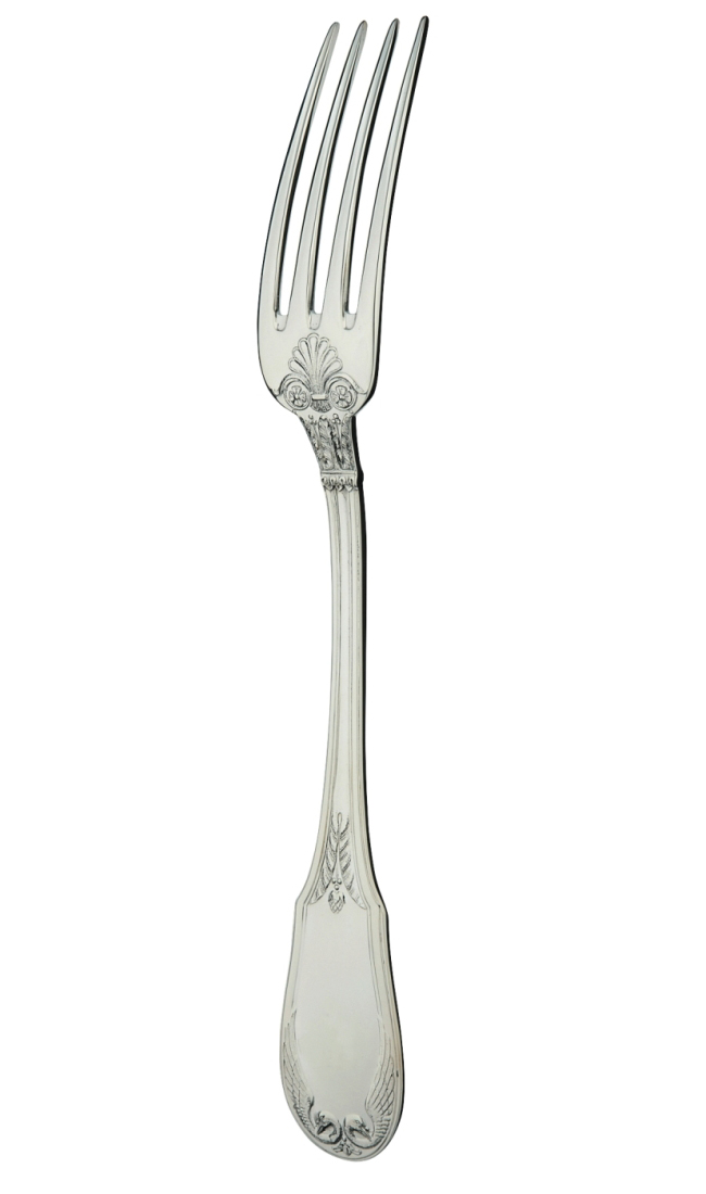 Dessert fork in sterling silver - Ercuis