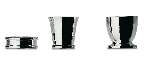 Egg cup in silver plated - Ercuis