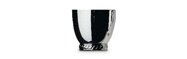 Egg cup in silver plated - Ercuis