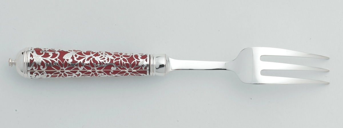 Fish fork in sterling silver - Ercuis