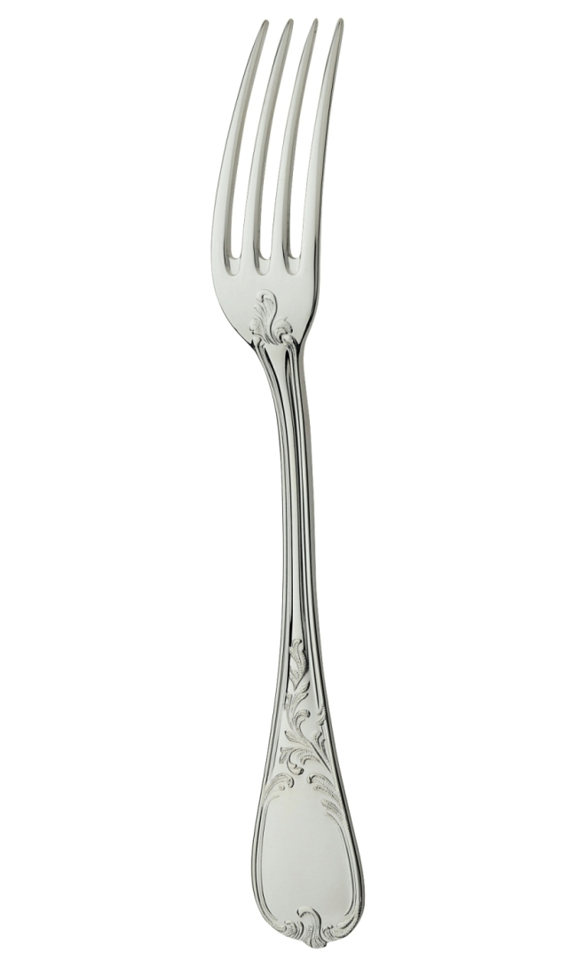 Dinner fork in silver plated - Ercuis