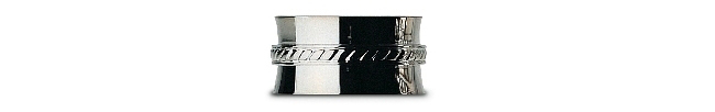 Napkin ring in silver plated - Ercuis