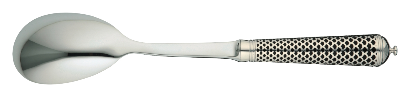 Salad serving spoon in sterling silver - Ercuis