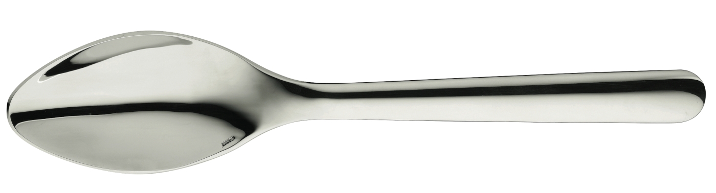 Serving or salad serving spoon in stainless steel - Ercuis