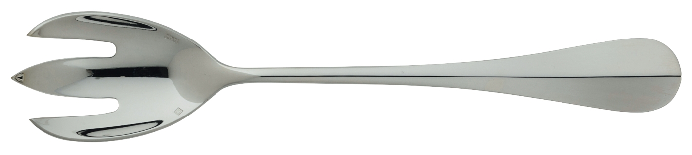 Salad serving fork in silver plated - Ercuis